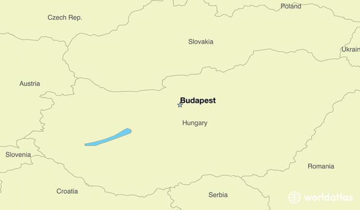budapešte (vengrija europos žemėlapis