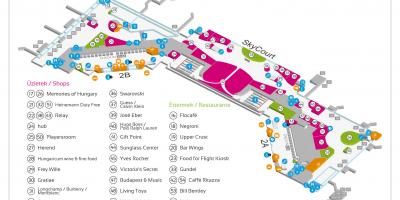 Oro uosto budapešto žemėlapis
