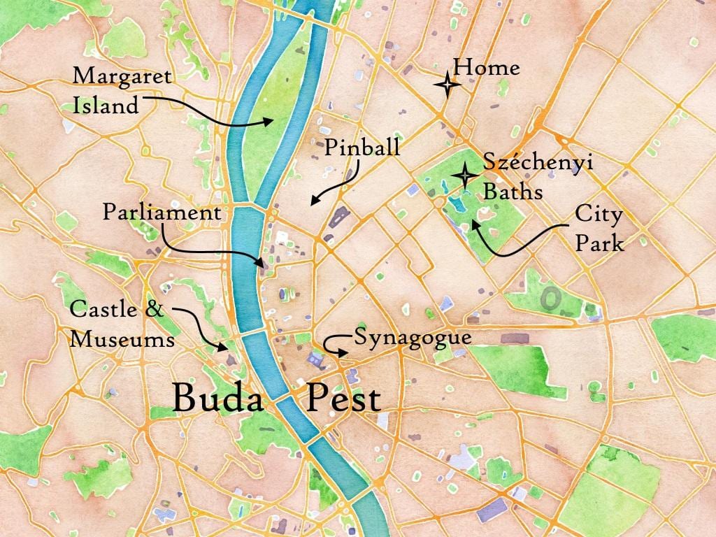 buda ar kenkėjų žemėlapyje