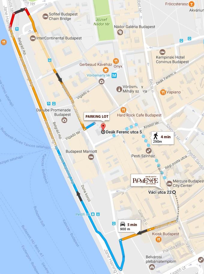 žemėlapis budapešte, automobilių stovėjimo aikštelė, garažas