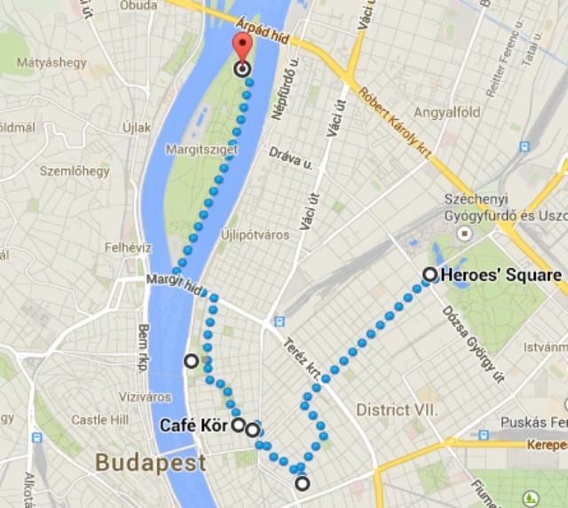žemėlapis didvyrių aikštėje, budapešte