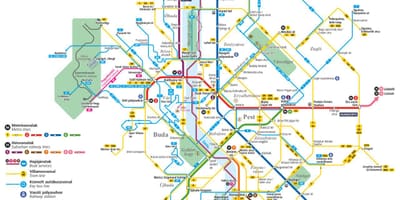 Žemėlapis budapeštas keltų