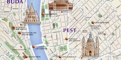 Budapeštas paminklų žemėlapis