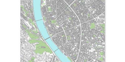Žemėlapis budapešto žemėlapį spausdinti