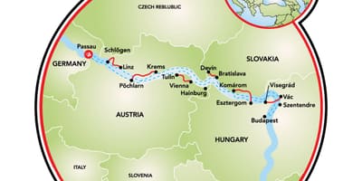 Dviračių budapešto žemėlapis