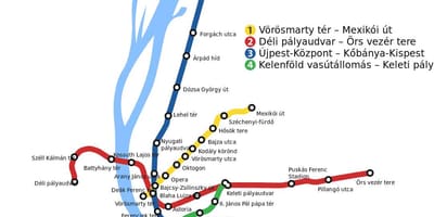 Žemėlapis budapešto keleti