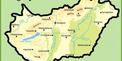 Budapesta žemėlapyje