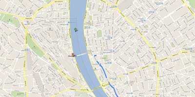 Žemėlapis vaci street budapeštas